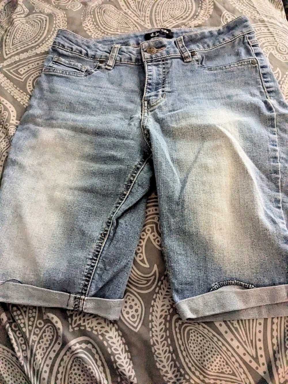 d.jeans Denim Bermuda Shorts Size 6